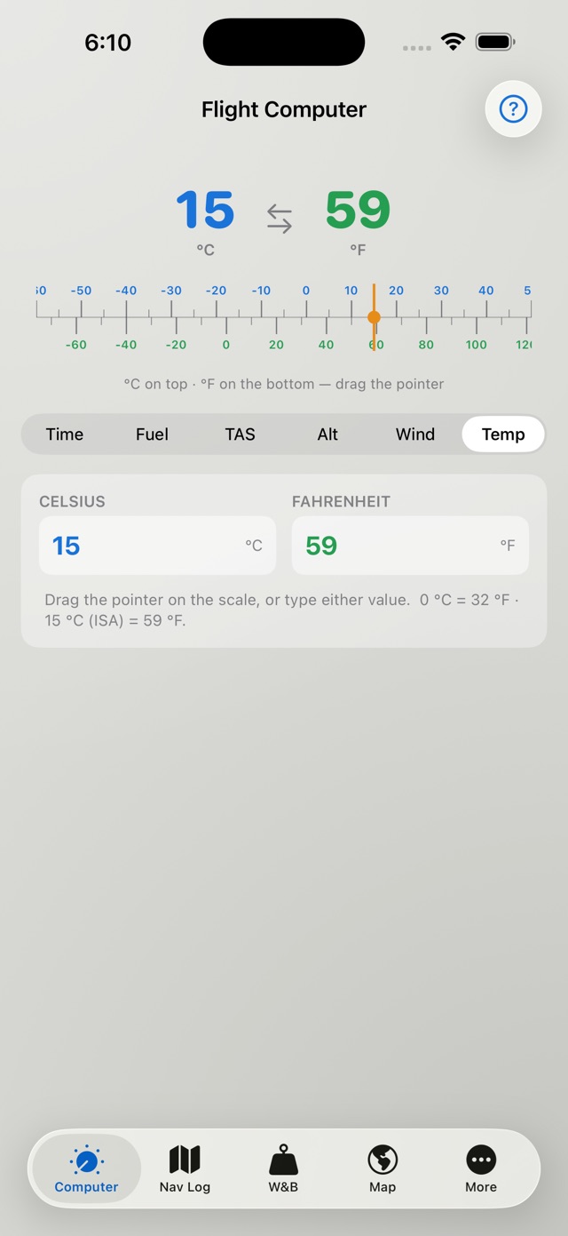 E6B Max screenshot